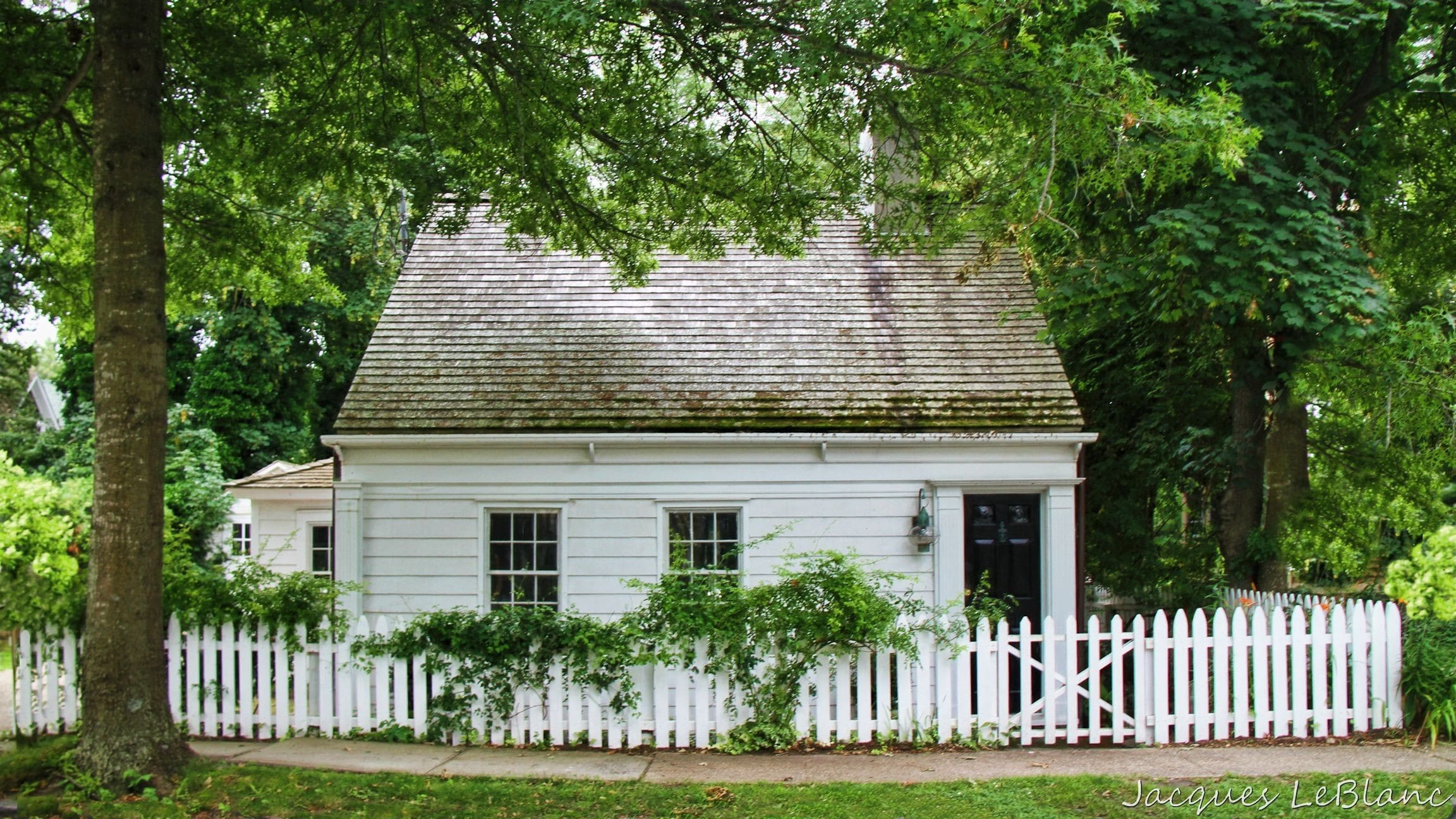The oldest home in Sag Harbor, originally an important whaling seaport, located on Long Island's East End. 